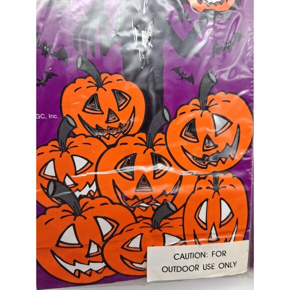 NOS Lot of 2 Halloween Luminaria Bags Pumpkins Spooky Tree Cut Out Face 24 Total - Picture 6 of 7